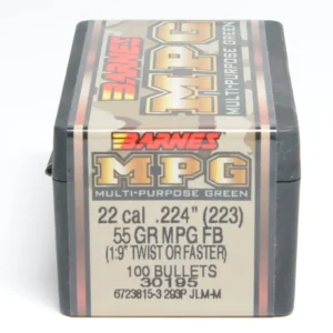 Barnes .224 / 22 55 Grain Multi-Purpose Green (100 ct.)