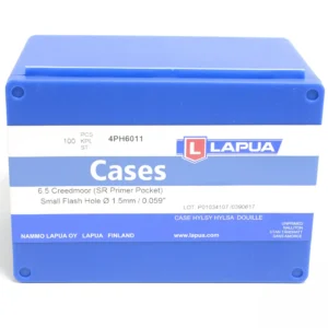 Lapua 6.5 Creedmoor Brass Cases (100 ct box) Small Primer Pocket